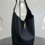 Saint Laurent Le 5 A 7 Bucket Bag 793088 Black